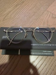 Pine made in Japan 稜角 眼鏡