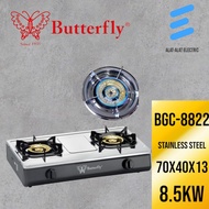 Butterfly Double Gas Stove - BGC-8822