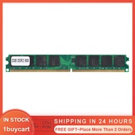 1buycart DDR2 Memory Ram  2G 800MHz PC2-6400 PC 240Pin Module Board Compatible for Intel/ AMD