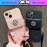 OPPO A38 A54 A57 A58 A60 A74 A76 A77 2022 A77s A78 A79 A95 A96 A98 4G 5G fon tpu flower wallet soft 