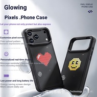 DIY Apple LED Pixel Smart Rhythm Custom Pattern and Animation Mobile Phone Protective Case BIXK