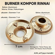 RINNAI Gas stove burner with stove wick 2 burners, 1 small burner burner RINNAIRK