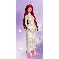 Ao dai for BJD dolls - 2-layer shirt - Size 1/3