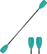 Kayak Paddles with Aluminum Shaft and PP Blade, Portable Kayaking Oars for Inflatable Kayak, Packraf