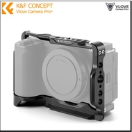 K&F Concept Quick Release Cage Kit for Sony ZV-E10 II – 1/4" & 3/8" Threaded Holes...
