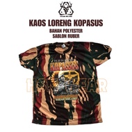 KOPASUS Screen Printed Camouflage T-Shirt Kopassus Camouflage Shirt/