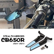 For HONDA CB650R Accessories Stealth Mirrors CB 650R Motorcycle Adjustable Winglets CB650R CB 650 R 