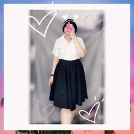 Chân Váy Xoè Bigszie Lưng Thun 60Kg Đến 90Kg