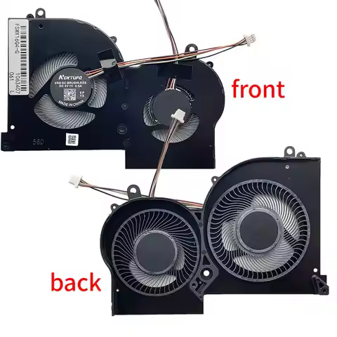 Laptop Cpu Cooling Fan for MSI GS65 MS-16Q2 16Q2-CPU-CW 16Q2-GPU-CW GPU BS5005HS-U3N GS65VR MS-16Q1 