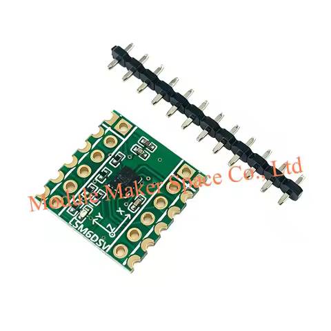 LSM6DSV 6-Axis Sensor Module, SPI/I2C Interface for DIY VR Motion Tracking Compatible with Open-Sour
