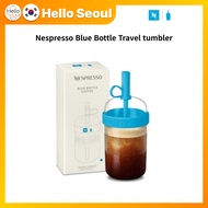 Nespresso x Blue Bottle Travel Tumbler | Insulated Coffee Mug | Leakproof Thermal Bottle Cold Drinks