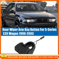 【qianaizi1】Car Rear Wiper Arm Key Button with Micro-Switch for 5-Series E39 Wagon 1999-2003 61318363