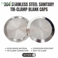 PEARLMY Tri Clamp TC Blind Cover, Rust Proof 1.5" 2" 3" 4" 6" Sanitary End Cap, Durable Quick Openin