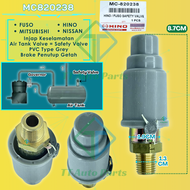Safety Valve | Injap Keselamatan Lori Truck Mitsubishi Fuso Nisaan Hino [PVC Type Grey] Brake Penutu