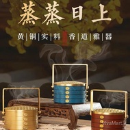 Pembakar Kemenyan Loyang Pembakar Cendana Gaharu Rumah Kreatif Dalaman Besar Mekar Pengukus Loyang P