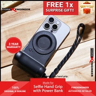 ADAM Elements SELFIE SHOT Magnetic Hand Grip with Power Bank 5000mAh - Wrist Strap and Magnetic Ring