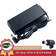 🔥 For Sony Vaio 19.5V 4.7A 90W VGP-AC19V42 PCG-7143M Laptop Charger AC DC Adapter VGP-AC19V35 PA-1900-12SZ VGP-AC19V10