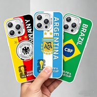 FIFA World Cup Brazil Argentina Cover For Huawei Honor 400 Lite Pro 90 Lite X9A X9B X8A X7A X6B X8D 