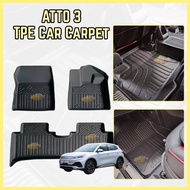 Car ATTO 3 MAGIC MAT 5D TPE Carpet Car Mat Karpet Kereta