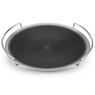 Blackcube Fivestar Plus non-stick BBQ grill pan 304 stainless steel 3 layers seamless, size 34cm