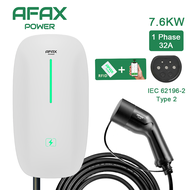 AFAX POWER Wallbox 7kW/11kW/22kW AC Charger สำหรับรถ Type2 EN IEC62196 220V 380V สถานีชาร์จ EV 16A 32A พร้อม APP BYD Atto3 Dophin Seal Seagull MG Tesla Volvo Toyota Kia VW BMW Chery Hongqi Nio AITO Seres AVATR Zeekr Maxus