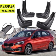 1set Car Mud Flaps for BMW 2 Series F45 F46 Gran Active Tourer 2014-2020 Mudguards Splash Guards Fen