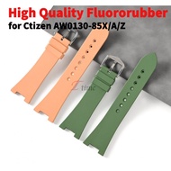 25x12mm Super Titanium Strap for AW0130-85X/A/Z | Fluororubber Diving Watch Band | Shockproof Replac