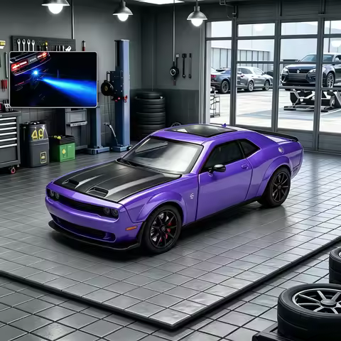 Spray 1:24 Challenger SRT Hellcat Revuelto LP500S Tourbillon Alloy Sports Car Model Diecast Metal Ra
