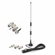 FM Antenna Magnetic FM Radio Antenna 300cm Cable For Indoor Digital Audio