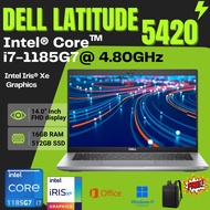 Dell Latitude 5420 / 5410 / 5400 Refurbished Laptop i7 16GB RAM 512GB SSD 14" FHD Business Laptop Wi