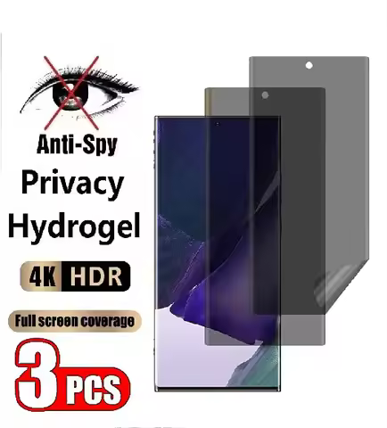 3Pcs Anti Spy Privacy Hydrogel For Vivo iQOO U6 Z7 5G V2270A Z7Pro Z7i Z7x Z8x 11S 12 Pro Z7s 5G Scr