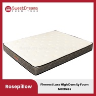 Firmrest Luxe High Density Foam Mattress - Single / Super Single / Queen / King
