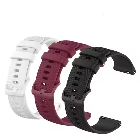 16mm 18mm 20mm 22mm Silicone Strap For CMF Watch Pro Garmin Vivoactive 3 4 4s Venu 2 2s SQ Forerunne