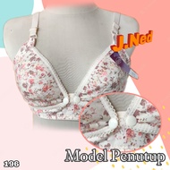 J196 Vaya Nursing Bra Without Foam Without Wire Large Cup 36c - 42c Three Hooks.