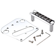 TL Bridge Plate &amp 6-Saddle Bridge Set for B5 and B50 Chrome