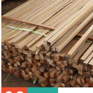 kayu asli 1" x 1" x 4'//natural solid wood 1" x 1" x 4'//1“ x 1" x 4' 原木柴