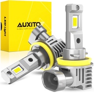 AUXITO 2pcs 16000LM 72W H11 LED Headlight Bulbs 6500k Cool White HB3 HB4 Fog Light For Car 12v
