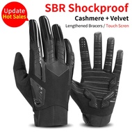 Original Rockbros Bicycle Gloves Full Finger Gloves