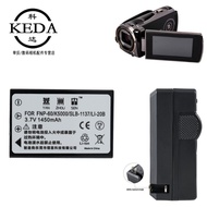 Suitable for Ordro Ordro HDV-Z12 Z15 Z16 HDV-Z65 Z68 DV Camera Battery NP60