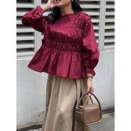 Ready bwbyaz pamela shired blouse happy size