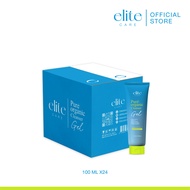 Elite care คลีนเซอร์เจล อีลิท แคร์ เพียว แอคทีฟ ออร์แกนิค Facial Cleanser Gel [1 ชิ้น] 100 ml. อ่อนโ