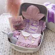 Purple girl Baby Gift set / Newborn Hamper /Baby Birth Gift/ Full month party / 100Days celebration 宝宝新生儿满月礼盒