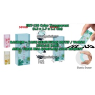 (1 Piece) WHOLESALE JOYKO ERT-128 Color Transparent Eraser / Joyko ERT-128 Eraser (1 Piece)