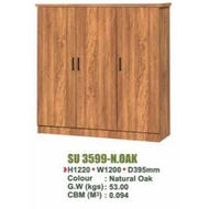 JFH SU 3599 3 Doors Wardrobe / Clothes Storage Cabinet / Wardrobe Cabinet / Kabinet Baju / 3 Doors 6