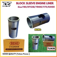 Yamaha Y80/DT125/YB100/V75/RX100 (Old Motor) - Cylinder LINER Enjin Block Sleeve (Tukir Blok)