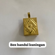 KITAB STAMBUL TINTA EMAS BOX KUNO Asli