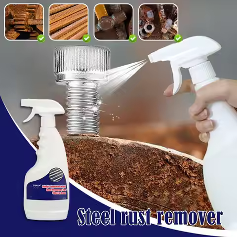 120/500ml Rust Remover For Stainless Steel Rust Remover Dissolver Fast Rust Removal Powerful Metal R