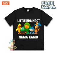 Little Brainrot Kids T-Shirt with Your Name Italian Brainrot Kids T-Shirt/