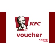 KFC Voucher RM10 + 8 OFF | 2 in 1 Instant Digital Vouchers Sticker