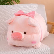 Lulu pig plush toy doll cute stuffed toy sleeping plushie pillow kid birthday gift lulu猪娃娃公仔